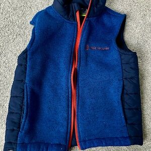 Free Country Blue and Orange Vest